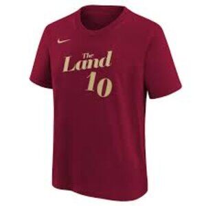Nike Basketball Short-Sleeve Burgundy  Garland Tee